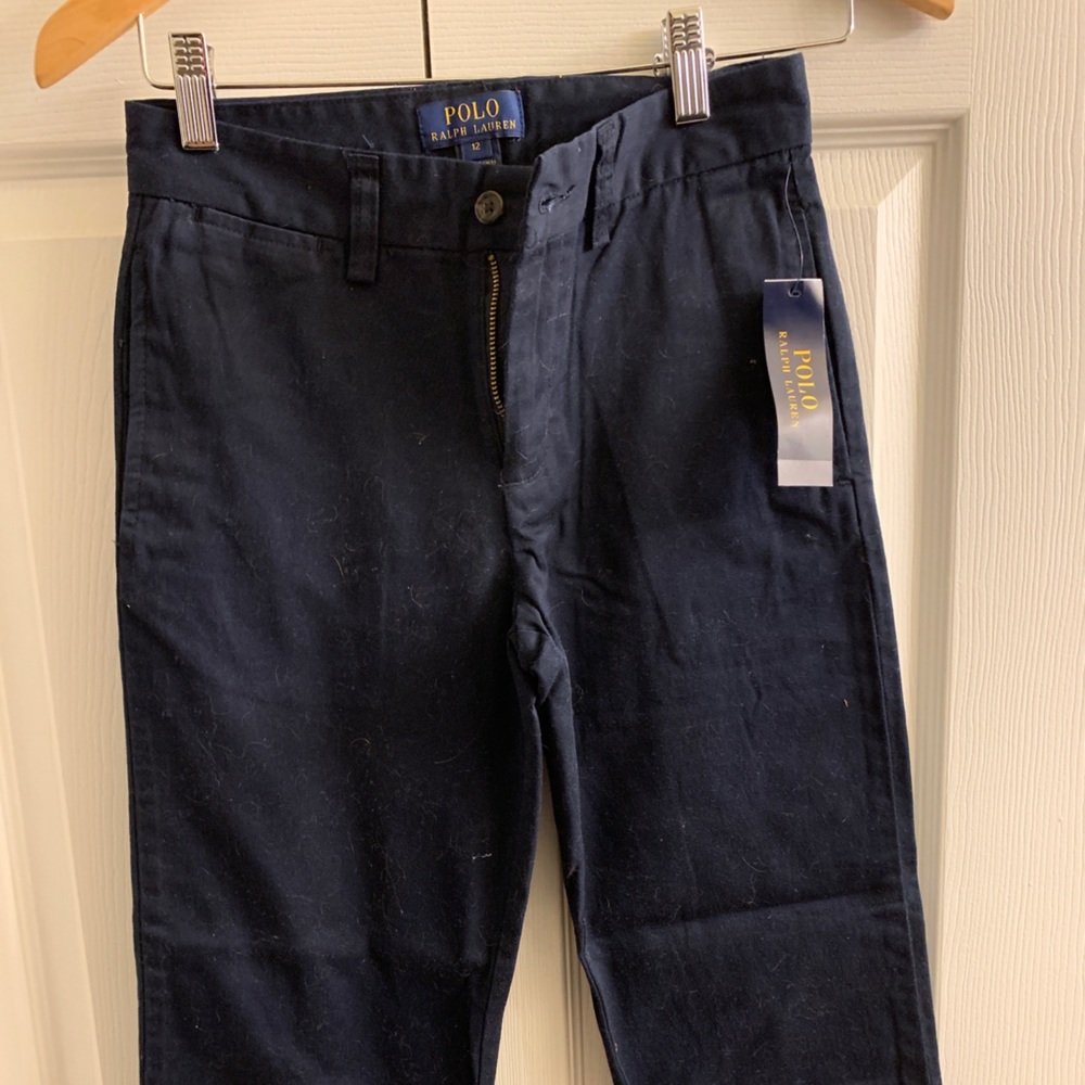 Boys Size 12 Blue Polo Slacks